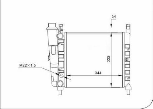 TQ 20026 - Radiator, mühərrikin soyudulması furqanavto.az