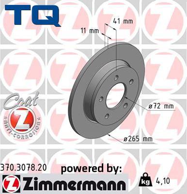 TQ 229481 - Əyləc Diski furqanavto.az