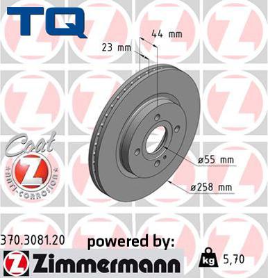 TQ TQ-BD0623 - Əyləc Diski furqanavto.az