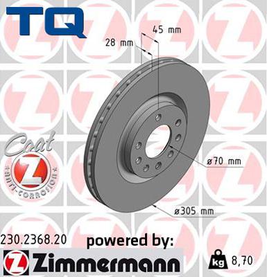 TQ TQ-BD0434 - Əyləc Diski furqanavto.az