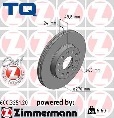 TQ 229504 - Əyləc Diski furqanavto.az