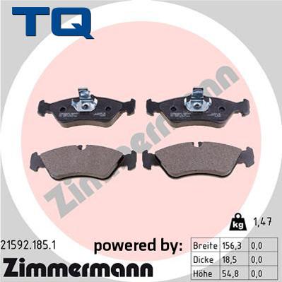 TQ 222640 - Əyləc altlığı dəsti, əyləc diski furqanavto.az