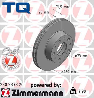 TQ 222660 - Əyləc Diski furqanavto.az