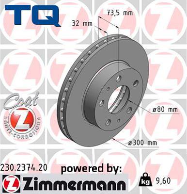 TQ TQ-BD0034 - Əyləc Diski furqanavto.az