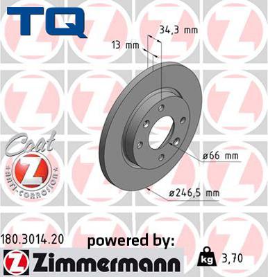 TQ 222617 - Əyləc Diski furqanavto.az