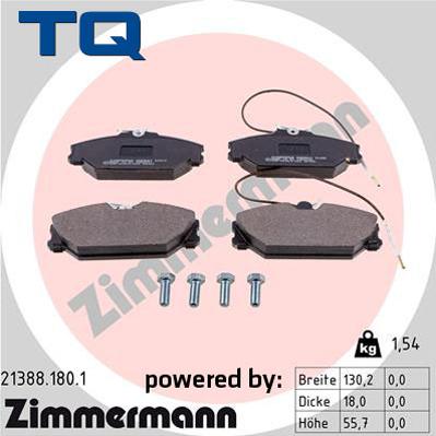 TQ 222635 - Əyləc altlığı dəsti, əyləc diski furqanavto.az