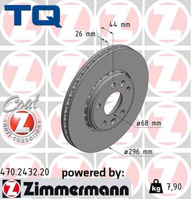 TQ 222780 - Əyləc Diski furqanavto.az