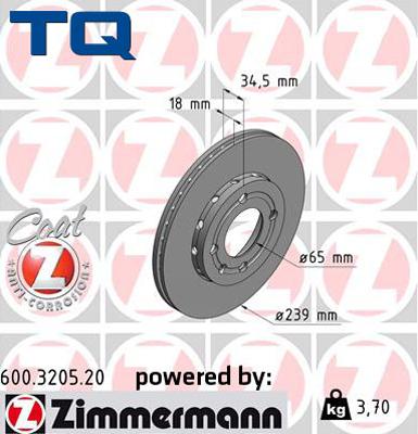 TQ 222788 - Əyləc Diski furqanavto.az