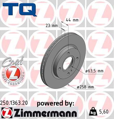 TQ 222735 - Əyləc Diski furqanavto.az