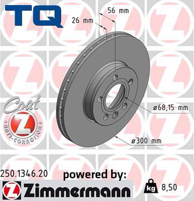 TQ 222728 - Əyləc Diski furqanavto.az