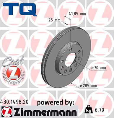 TQ TQ-BD0078 - Əyləc Diski furqanavto.az