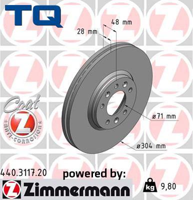 TQ 222777 - Əyləc Diski furqanavto.az