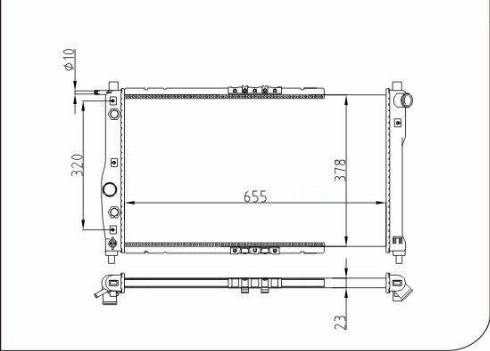 TQ 70041 - Radiator, mühərrikin soyudulması furqanavto.az