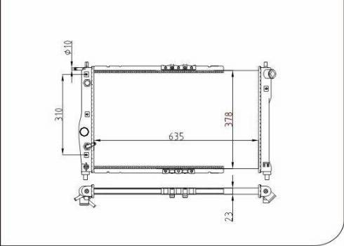 TQ 70039 - Radiator, mühərrikin soyudulması furqanavto.az