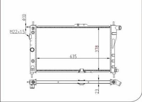 TQ 70038 - Radiator, mühərrikin soyudulması furqanavto.az