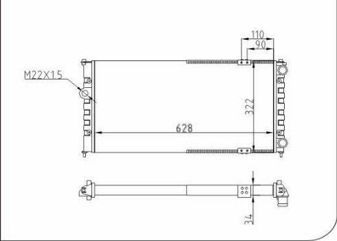 TQ 70115 - Radiator, mühərrikin soyudulması furqanavto.az