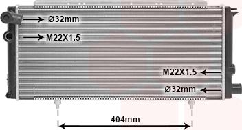 TQ TQ-40002085 - Radiator, mühərrikin soyudulması furqanavto.az