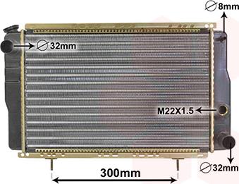 TQ TQ-43002001 - Radiator, mühərrikin soyudulması furqanavto.az