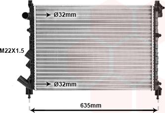 TQ TQ-43002164 - Radiator, mühərrikin soyudulması furqanavto.az