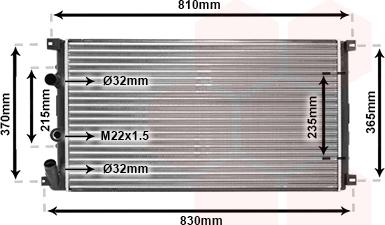 TQ TQ-43002276 - Radiator, mühərrikin soyudulması furqanavto.az