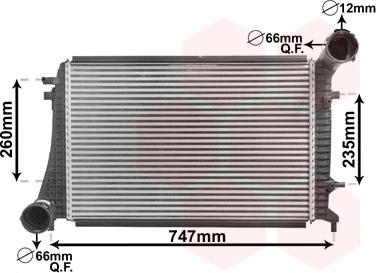 TQ TQ-58004268 - Intercooler, şarj cihazı furqanavto.az