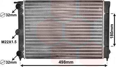 TQ TQ-58002039 - Radiator, mühərrikin soyudulması furqanavto.az