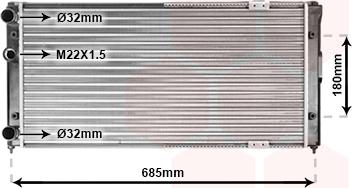 TQ TQ-58002156 - Radiator, mühərrikin soyudulması furqanavto.az