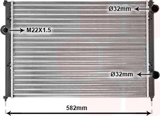 TQ TQ-58002119 - Radiator, mühərrikin soyudulması furqanavto.az