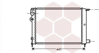 TQ TQ-09002080 - Radiator, mühərrikin soyudulması furqanavto.az