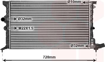 TQ TQ-09002072 - Radiator, mühərrikin soyudulması furqanavto.az