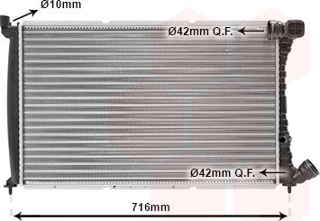 TQ TQ-09002102 - Radiator, mühərrikin soyudulması furqanavto.az