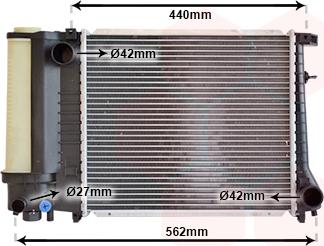 TQ TQ-06002081 - Radiator, mühərrikin soyudulması furqanavto.az