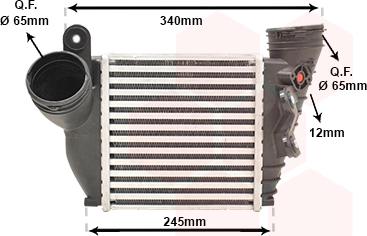 TQ TQ-03004354 - Intercooler, şarj cihazı furqanavto.az