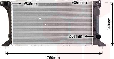 TQ TQ-18002085 - Radiator, mühərrikin soyudulması furqanavto.az