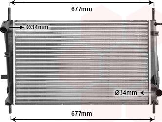 TQ TQ-18002165 - Radiator, mühərrikin soyudulması furqanavto.az