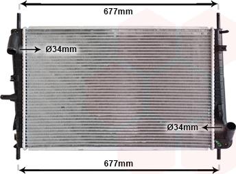 TQ TQ-18002338 - Radiator, mühərrikin soyudulması furqanavto.az