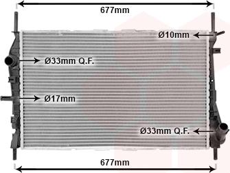 TQ TQ-18002376 - Radiator, mühərrikin soyudulması furqanavto.az