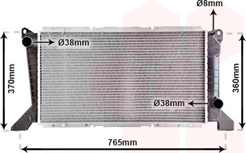 TQ TQ-18002203 - Radiator, mühərrikin soyudulması furqanavto.az