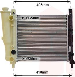 TQ TQ-17002076 - Radiator, mühərrikin soyudulması furqanavto.az