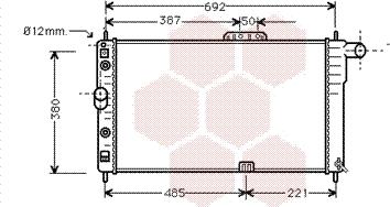 TQ TQ-81002005 - Radiator, mühərrikin soyudulması furqanavto.az