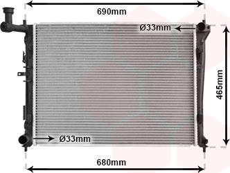 TQ TQ-82002179 - Radiator, mühərrikin soyudulması furqanavto.az