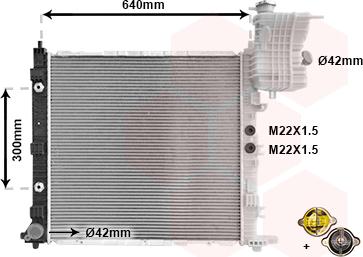 TQ TQ-30002243 - Radiator, mühərrikin soyudulması furqanavto.az