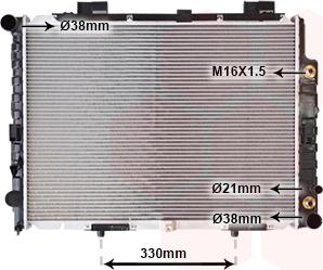 TQ TQ-30002283 - Radiator, mühərrikin soyudulması furqanavto.az