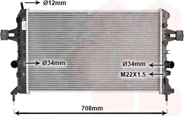 TQ TQ-37002440 - Radiator, mühərrikin soyudulması furqanavto.az