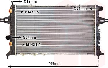 TQ TQ-37002253 - Radiator, mühərrikin soyudulması furqanavto.az