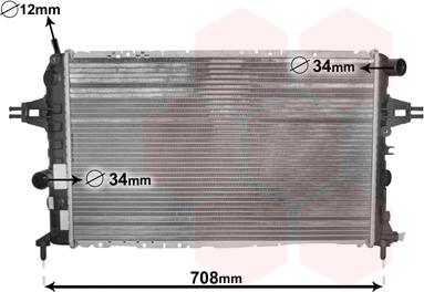 TQ TQ-37002252 - Radiator, mühərrikin soyudulması furqanavto.az