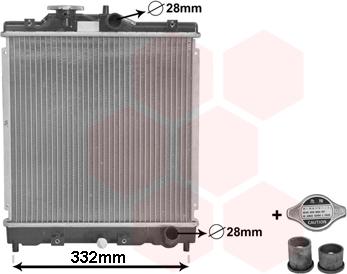 TQ TQ-25002031 - Radiator, mühərrikin soyudulması furqanavto.az