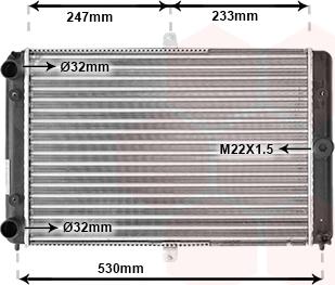 TQ TQ-26002008 - Radiator, mühərrikin soyudulması furqanavto.az