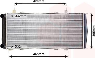 TQ TQ-76002004 - Radiator, mühərrikin soyudulması furqanavto.az