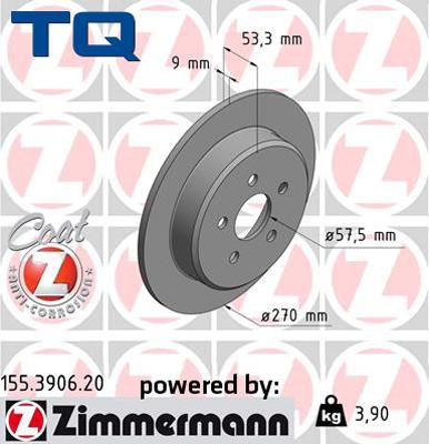 TQ TQ-BD0361 - Əyləc Diski furqanavto.az